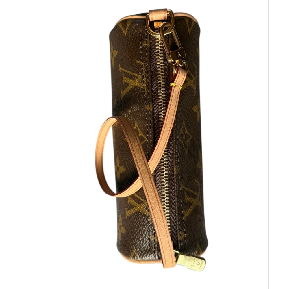 Louis Vuitton Brown Monogram Papillon Wristlet - Picture 5 of 12